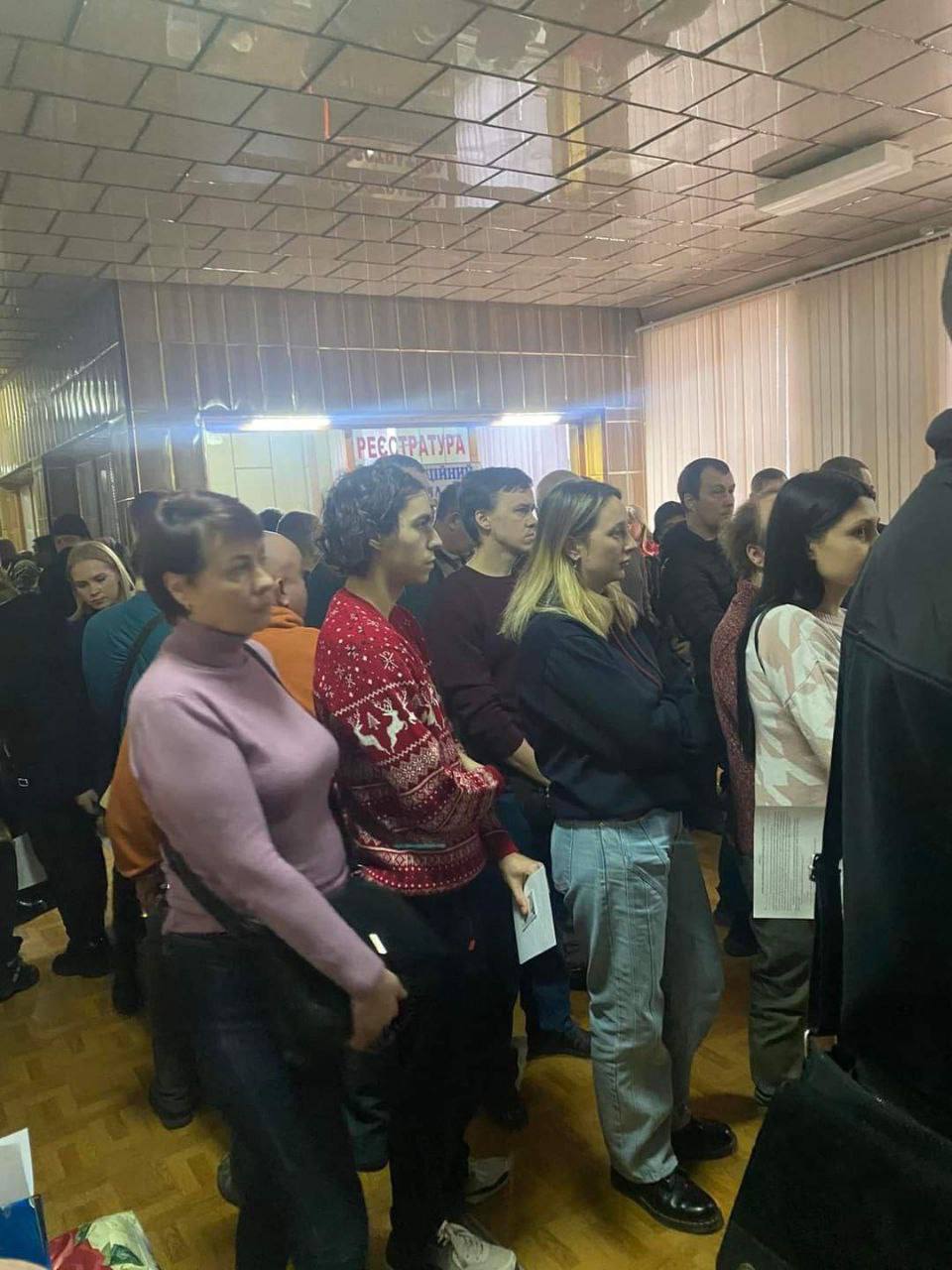 У пункті здачі крові у Херсоні (Фото – Telegram Кирило Тимошенко) В пункте сдачи крови в Херсоне (Фото – Telegram Кирило Тимошенко)