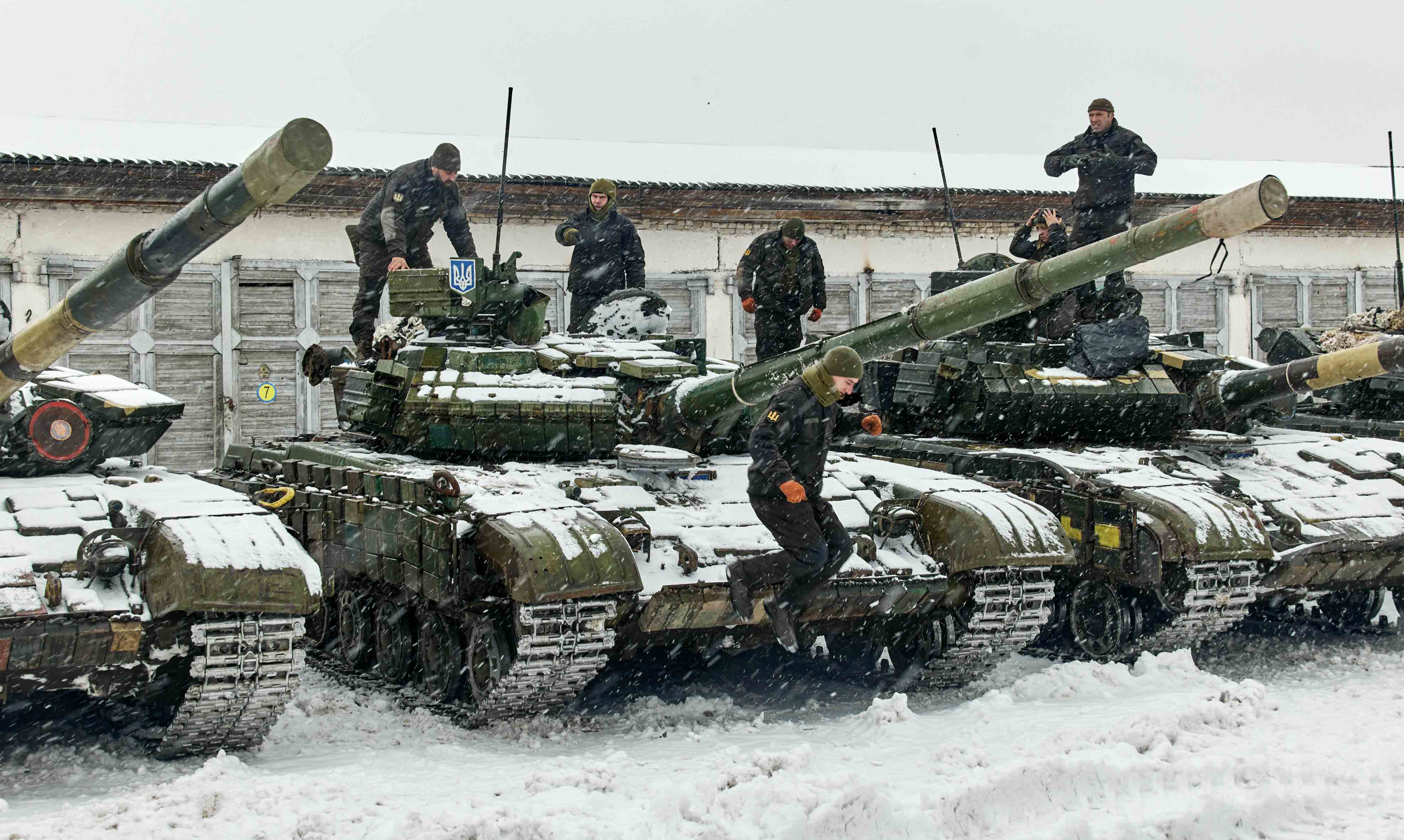 Українські військові (Фото: EPA)