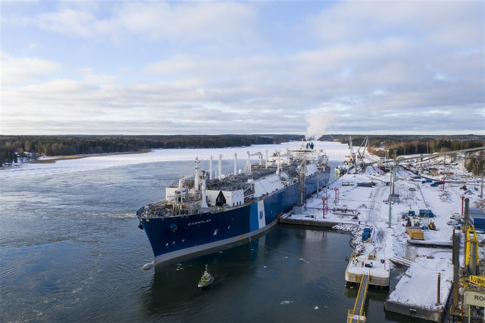 В Финляндии появился собственный LNG-терминал – фото
