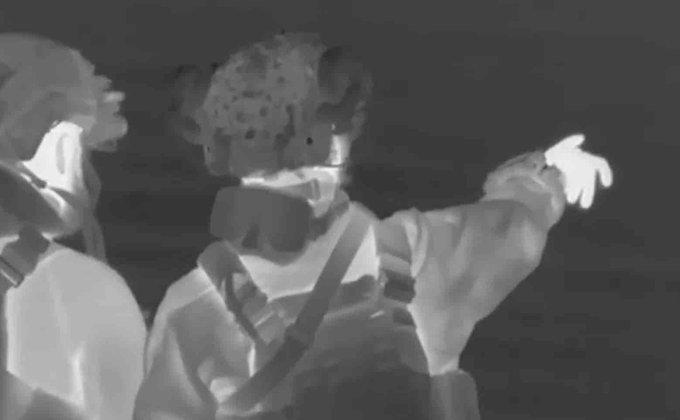 Сили спецоперацій показали вивід групи бойових плавців на завдання вночі – відео
