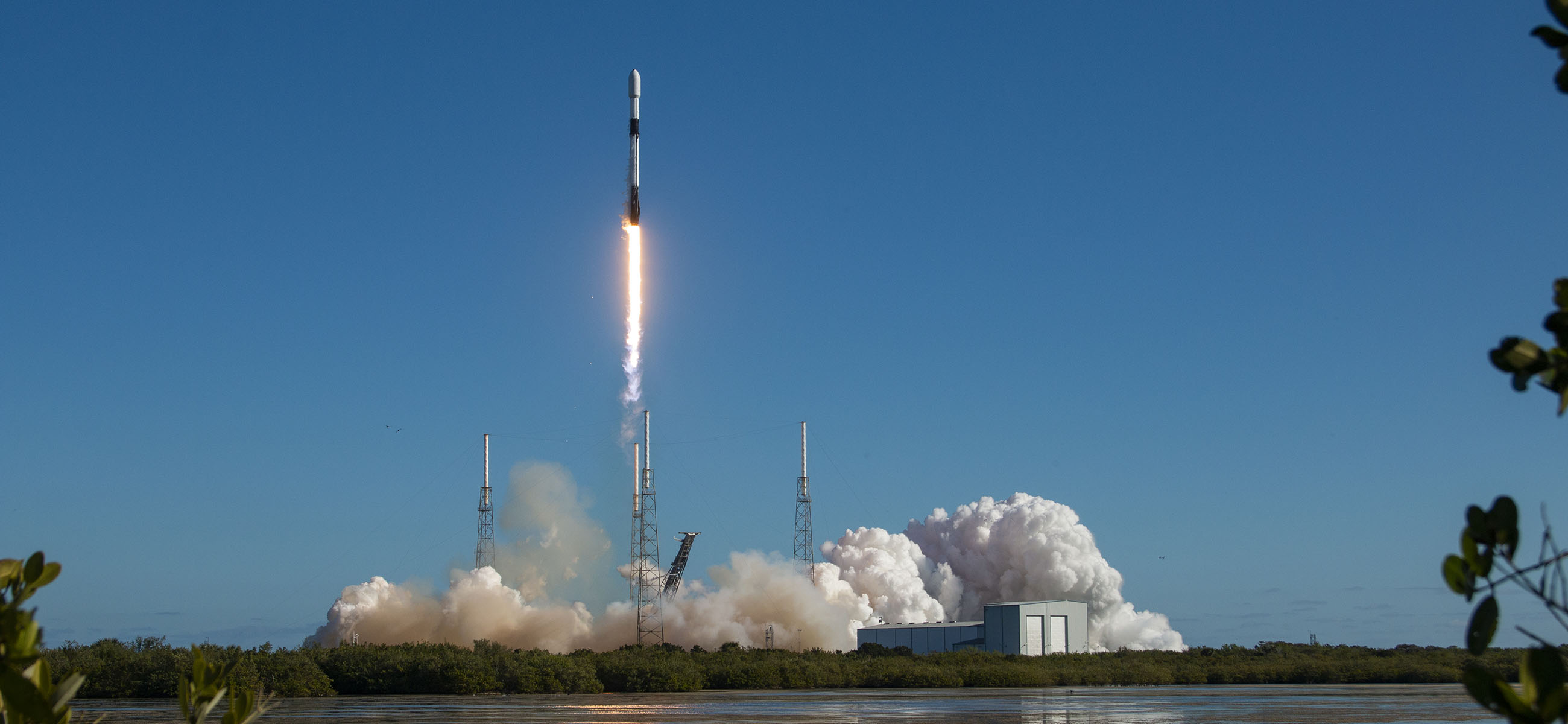 Как выглядел запуск украинских спутников на орбиту ракетой SpaceX – фото