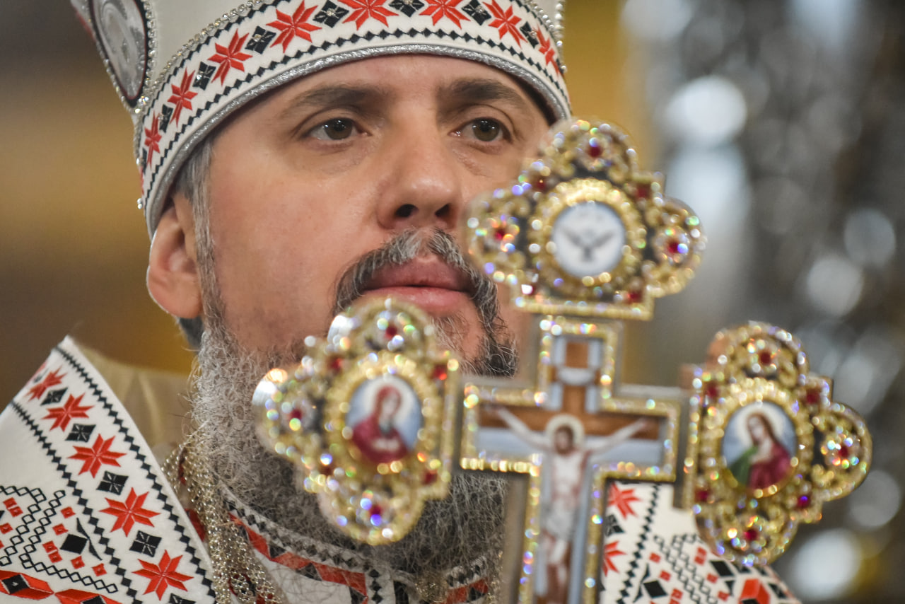 Рождество во время войны. Епифаний провел первое богослужение в лавре: как это было