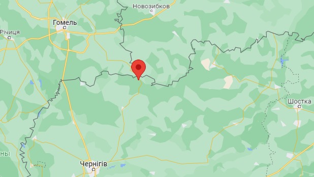 Сеньковка на карте