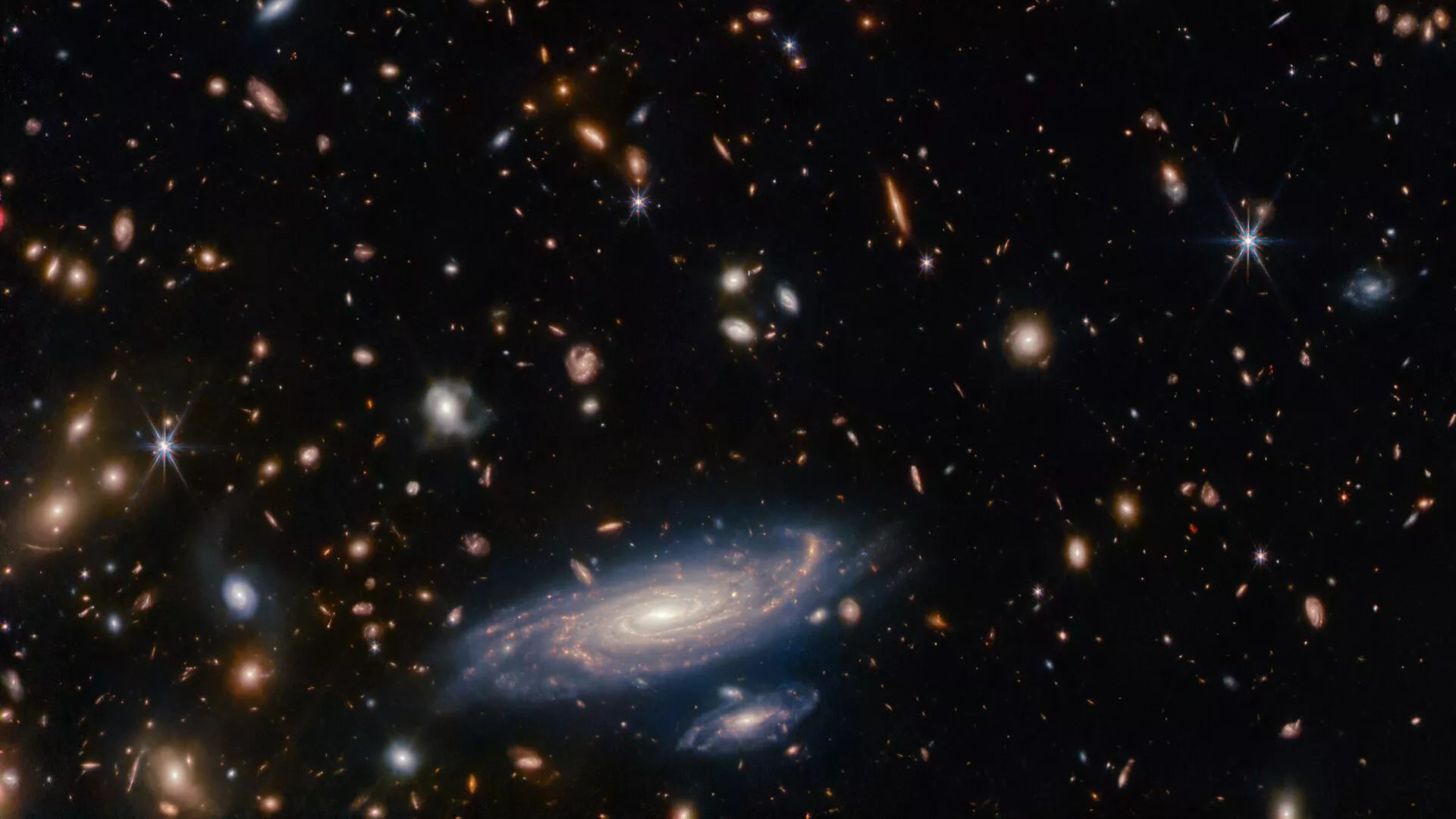 Телескоп "Джеймс Вебб" показав деталізоване фото галактики за 1 мільярд світлових років від Землі