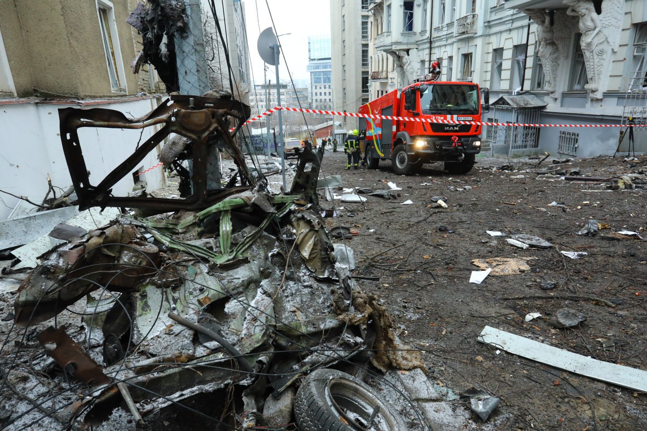 Россияне нанесли ракетный удар по центру Харькова – фото