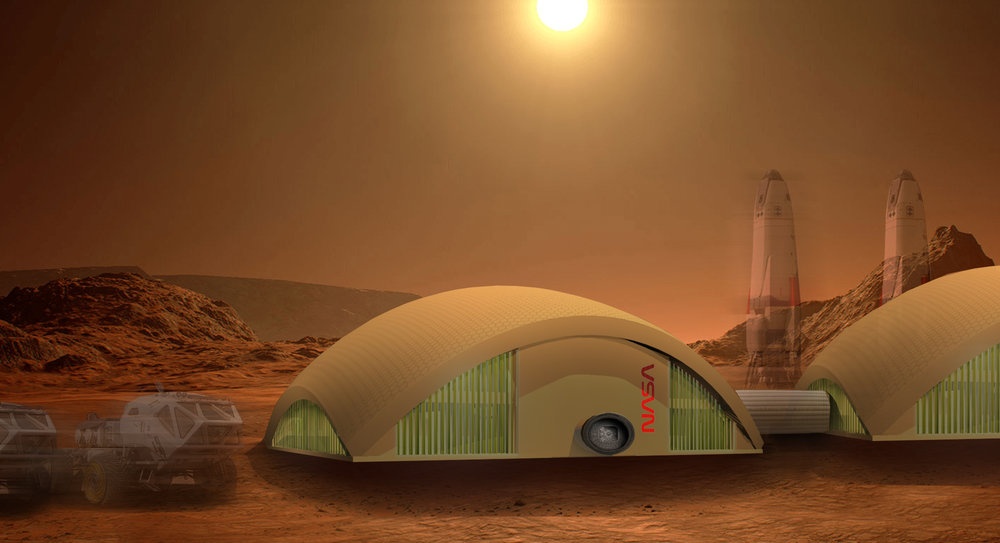 Архитекторы создали проект домов из грибов для колоний на Марсе – фото