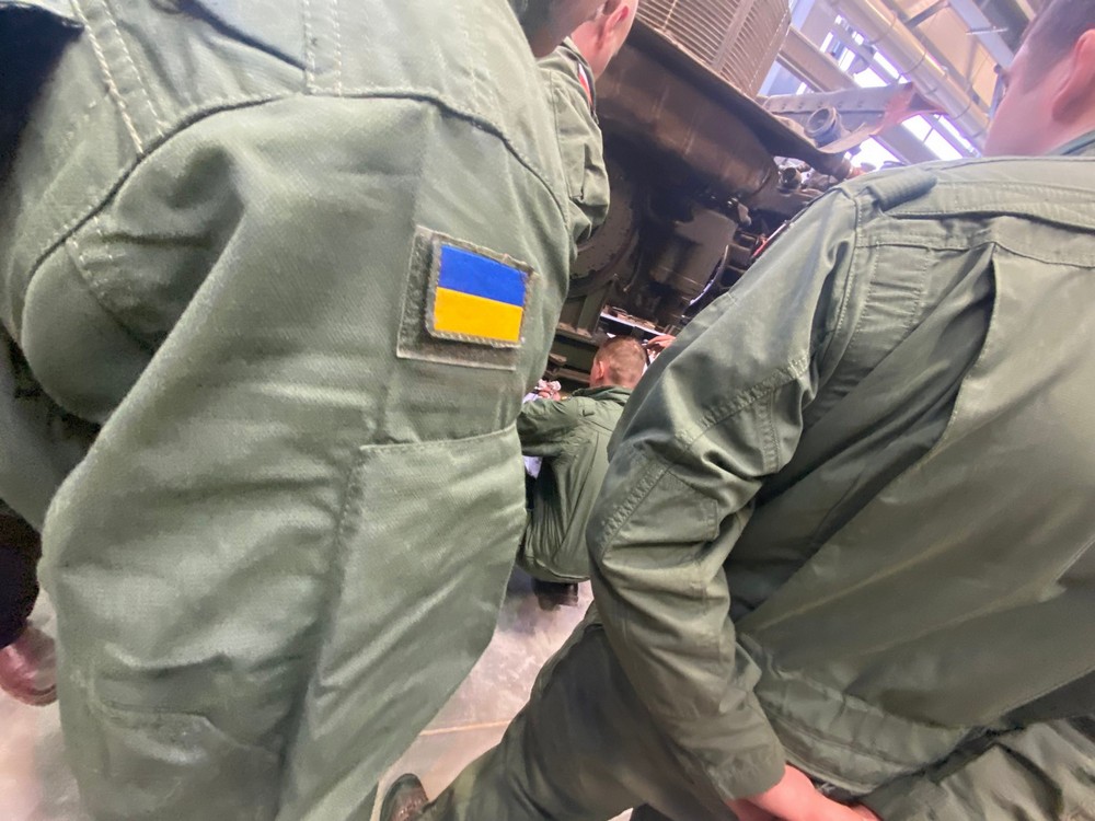 Фото: Міноборони Польщі У Польщі показали, як проходять навчання українських танкістів – фото і відео