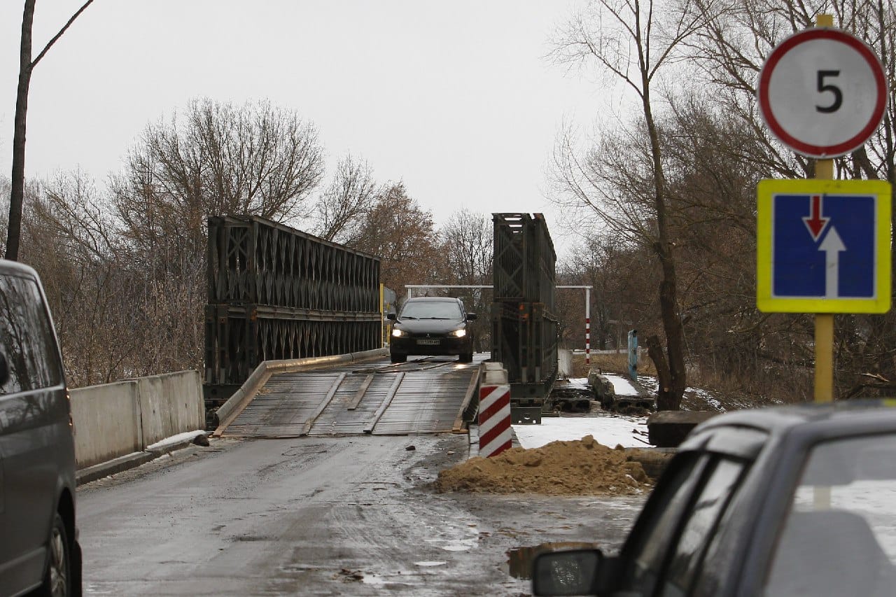 В Черниговской области заработал еще один модульный мост, который передала Франция – фото