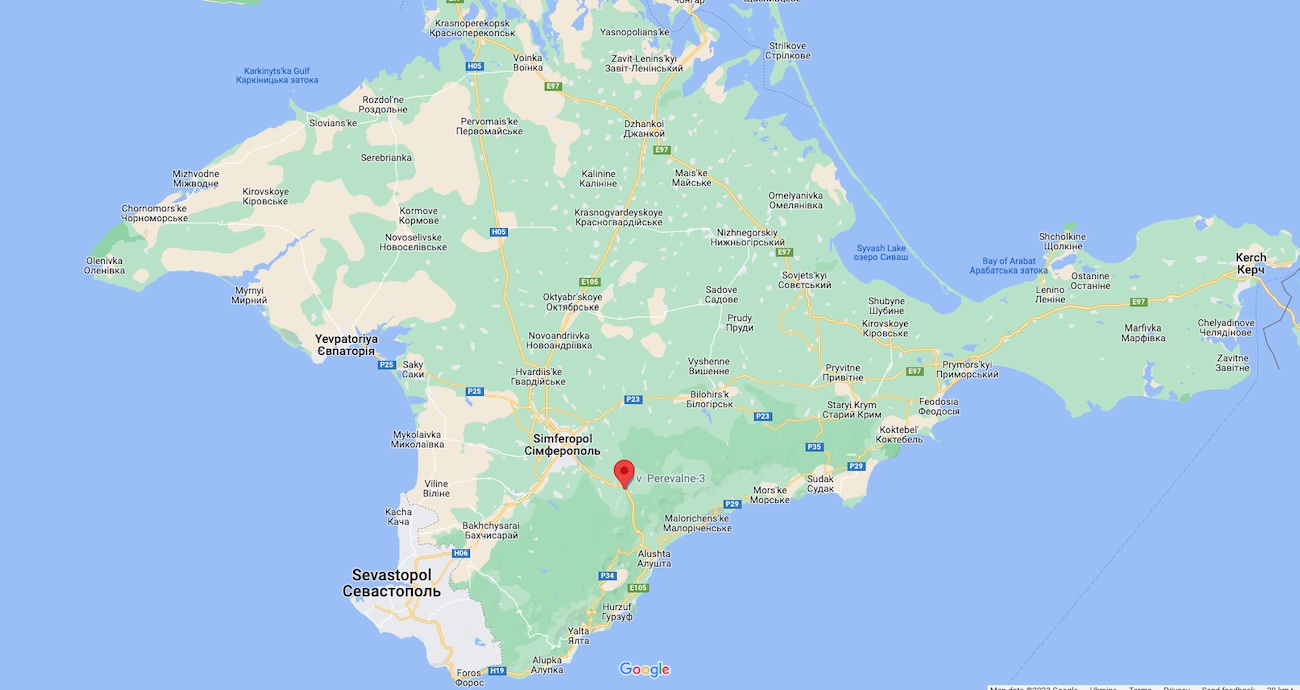 Карта Google Окупанти евакуюють свої сім'ї з Криму до Росії – Генштаб