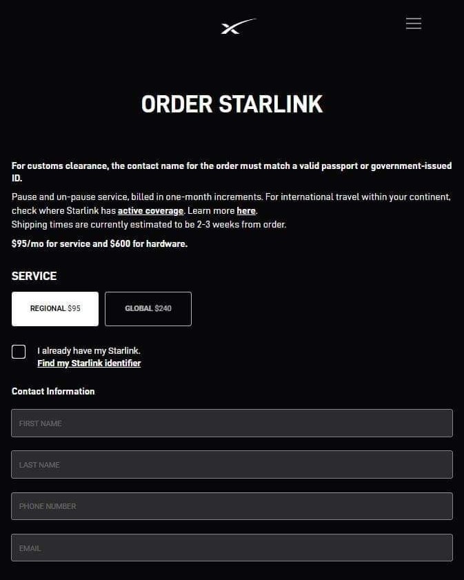 Фото: Starlink Фото: Starlink