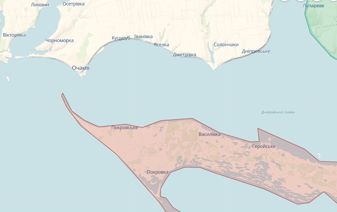 Карта deepstatemap.live Россияне обстреляли село в Николаевской области, убили двоих человек, ранили троих – фото