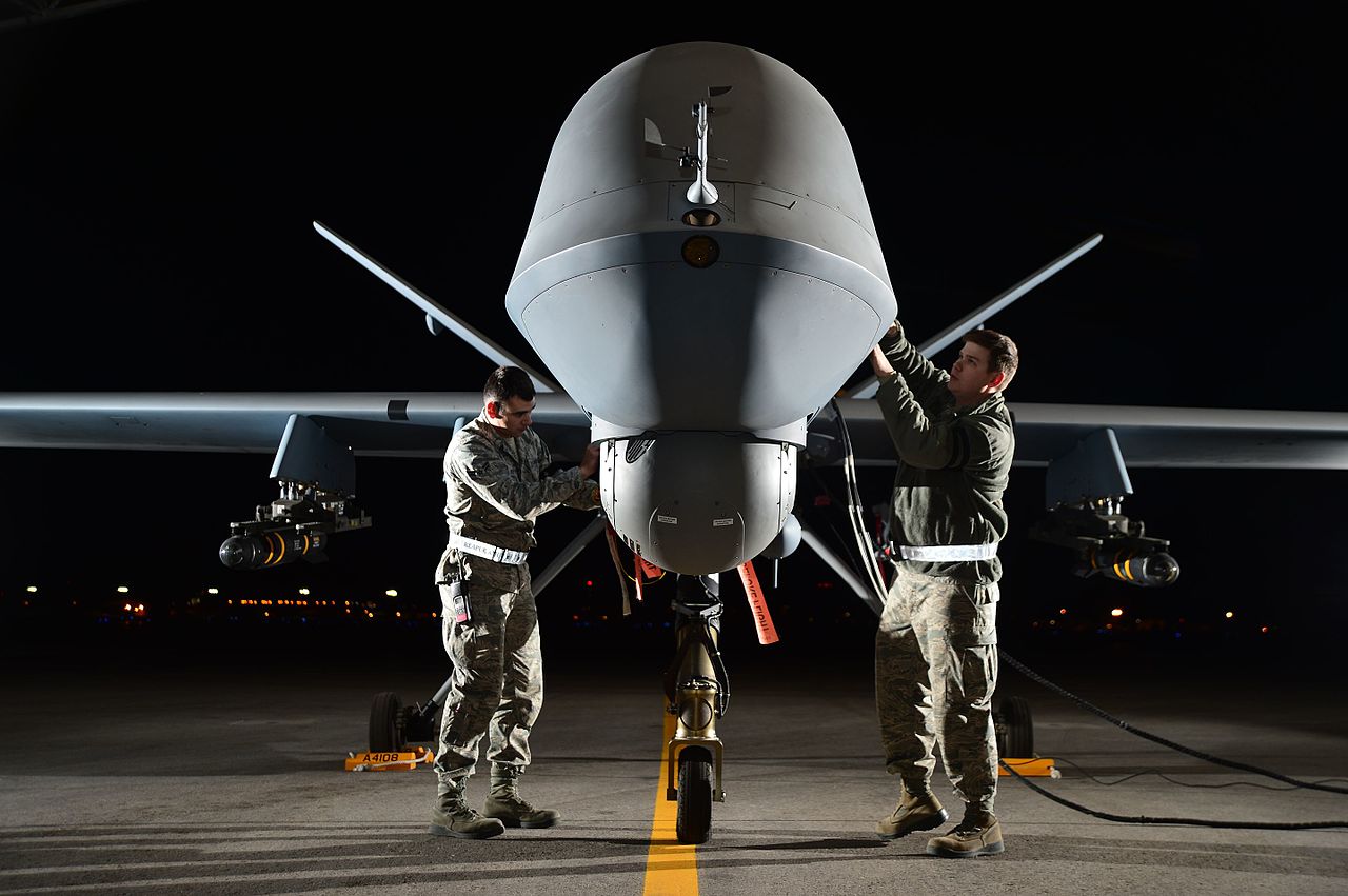 Безпілотник MQ-9 (Фото: US Air Force) Навіть якщо шпигував. Безпілотник США мав право летіти над Чорним морем - The Conversation