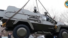 Разведчики ГУР получили бронетранспортер Oncilla украинско-польской разработки – видео