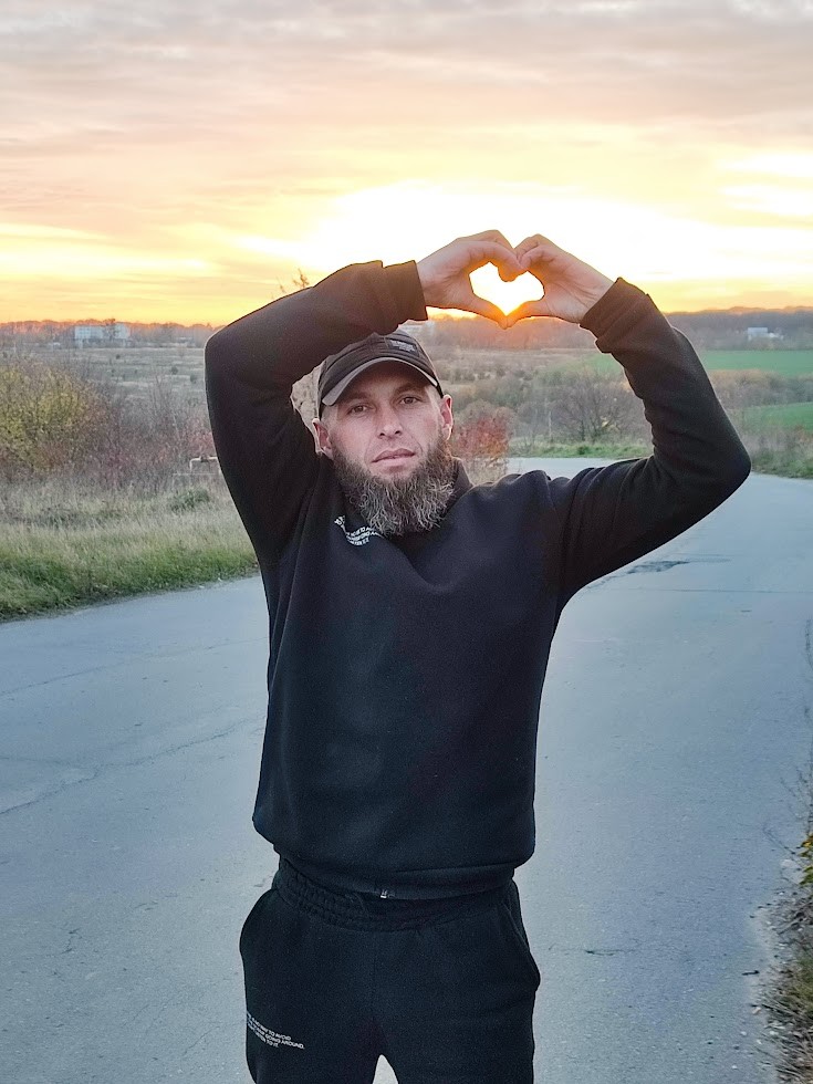 Український захід сонця, який Богдан надсилав дружині (Фото надане родиною)