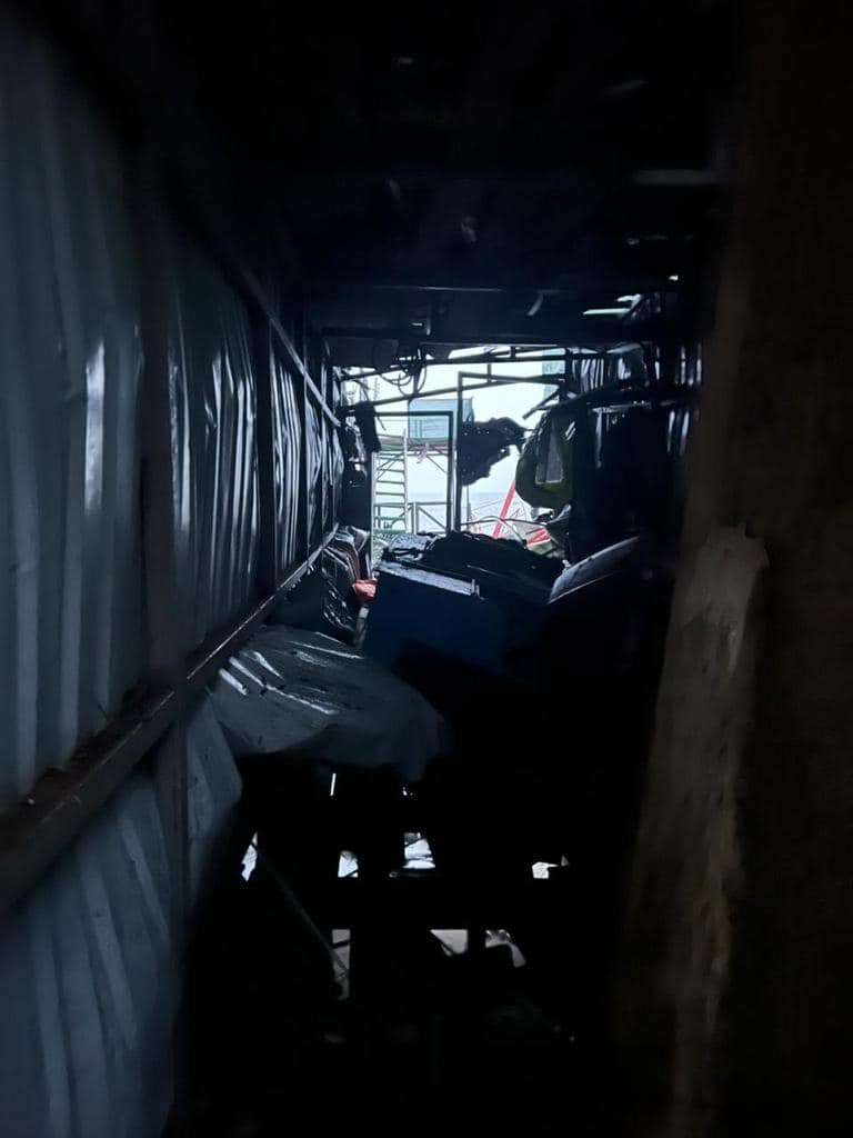Фото: Оперативное командование ''Юг'' На побережье недалеко от Одессы прогремел взрыв: сдетонировала морская мина – фото