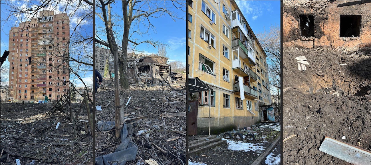 Оккупанты обстреляли Константиновку из РСЗО и С-300, повреждены дома, погибли люди – фото