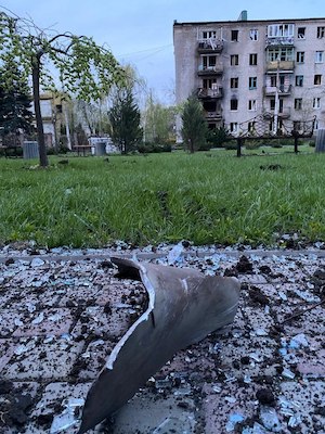 Фото: t.me/slv_vca Россия ночью в течение двух часов обстреливала Славянск ракетами и дронами: фото, видео