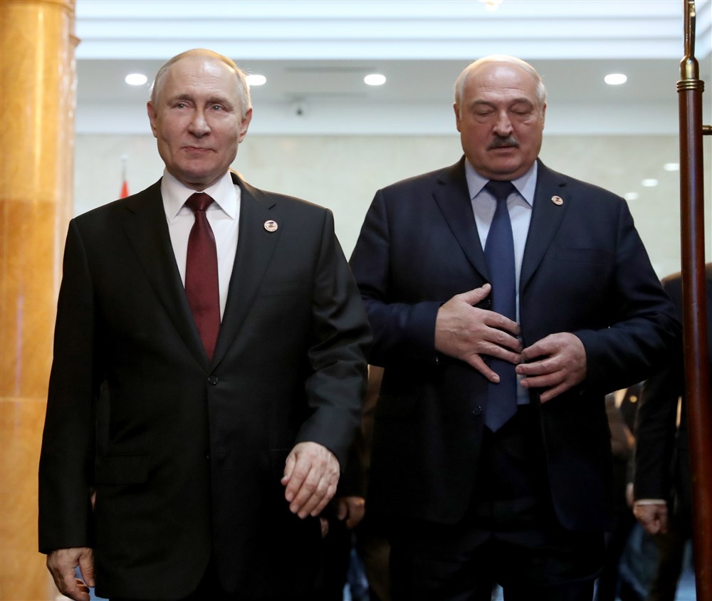 Путін та Лукашенко (фото – Ігор Коваленко/EPA)