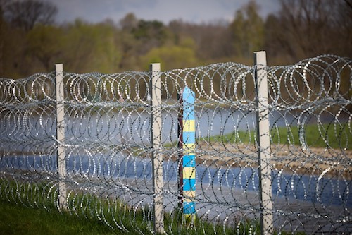 Зеленский посетил украинские позиции на границе с Беларусью – фото