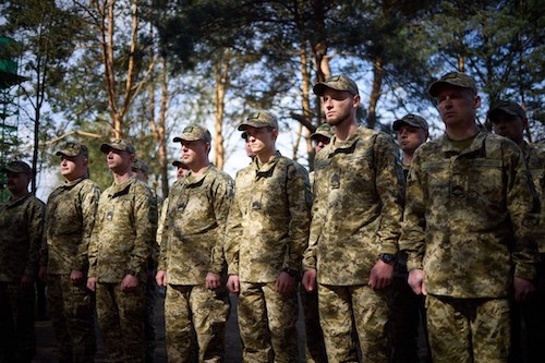 Зеленський відвідав українські позиції на кордоні з Білоруссю – фото