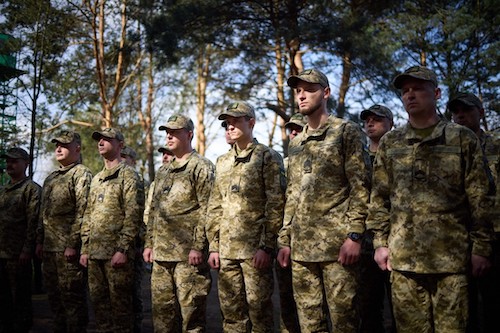 Фото: ОП Зеленський відвідав українські позиції на кордоні з Білоруссю – фото