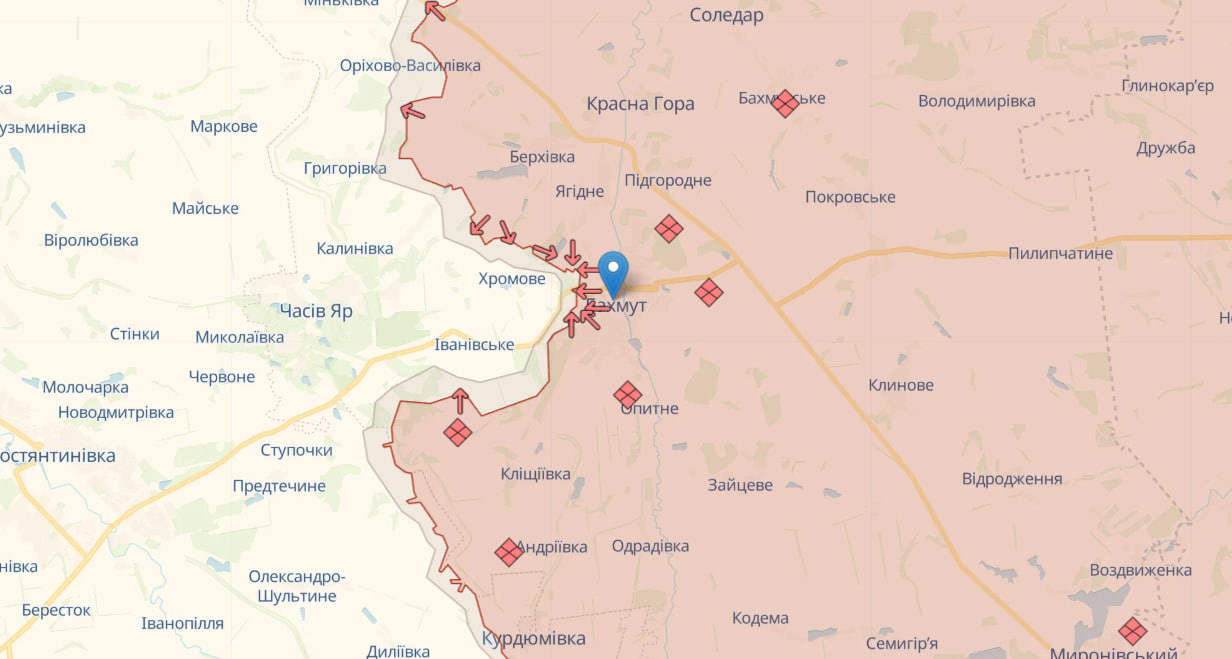 Карта DeepState Карта DeepState