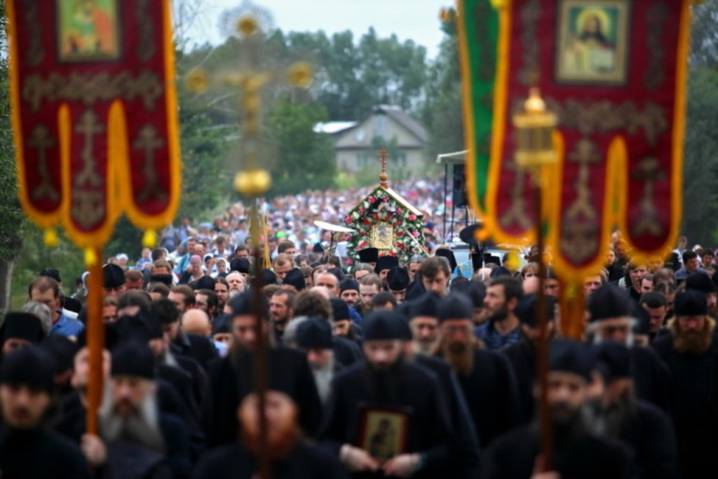 Хресна хода з Почаївською іконою Богородиці, 2016 рік (фото – УПЦ МП) Хресна хода з Почаївською іконою Богородиці, 2016 рік (фото – УПЦ МП)