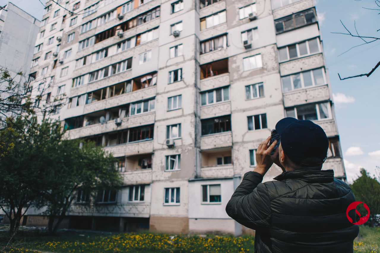 Последствия ночной атаки иранских дронов Shahed на Украину — фоторепортаж
