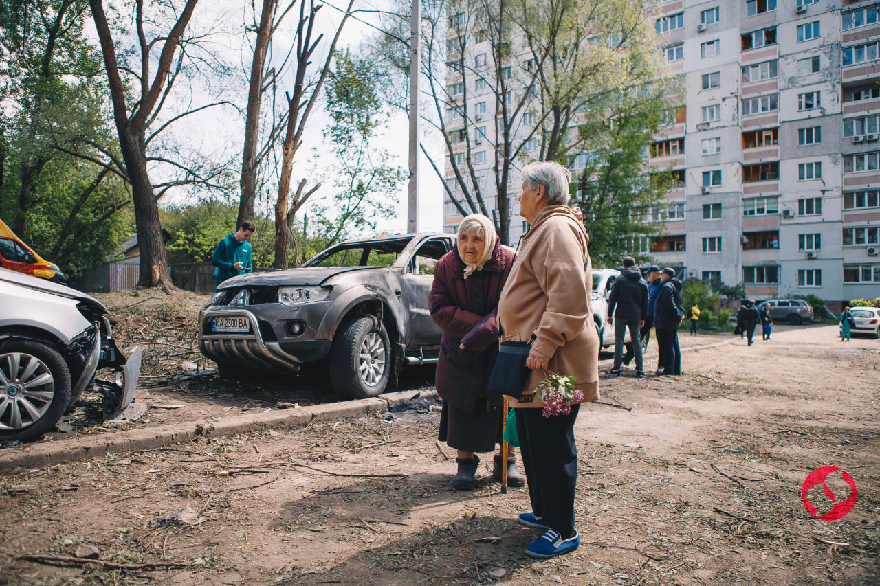 Последствия ночной атаки иранских дронов Shahed на Украину — фоторепортаж