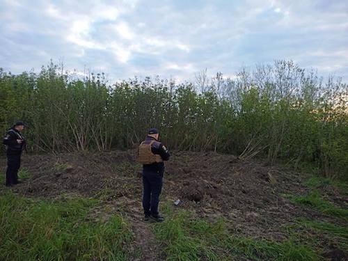 Фото: t.me/andrii_nebytov У Києві та області виявлено уламки збитих російських ракет – фото