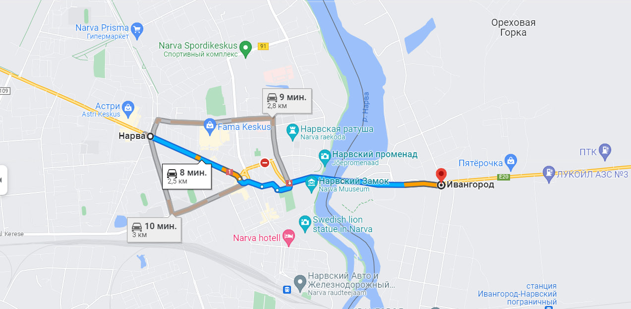 Карта: Google Карта: Google