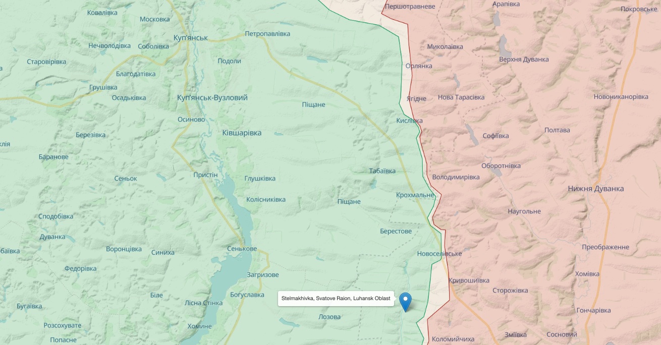 Генштаб: Атаки росіян на Бахмут та Мар'їнку відбиті, під Куп'янськом та Лиманом теж – карта