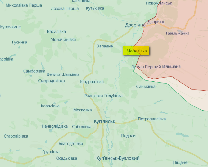 Карта: deepstatemap.live Генштаб ВСУ не подтверждает захват россиянами Бахмута: Бои не прекращаются – карта