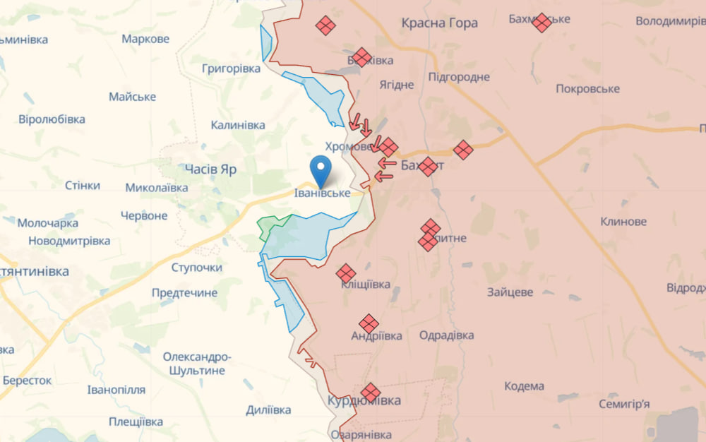 Карта: deepstate Карта: deepstate