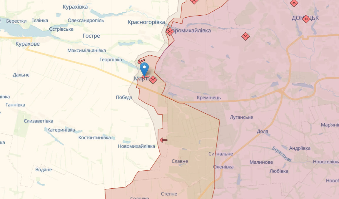 Карта: deepstate Карта: deepstate