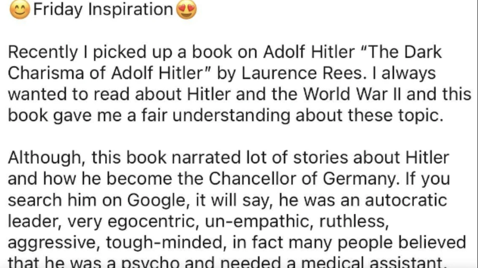 Индийский блогер похвалил Гитлера – ему пришлось извиниться и удалиться из LinkedIn