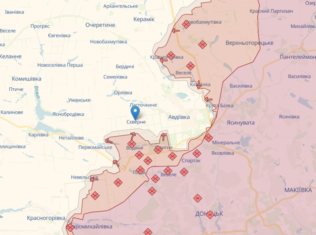 ВСУ отбили все атаки россиян под Марьинкой и ударили по трем пунктам управления армии РФ