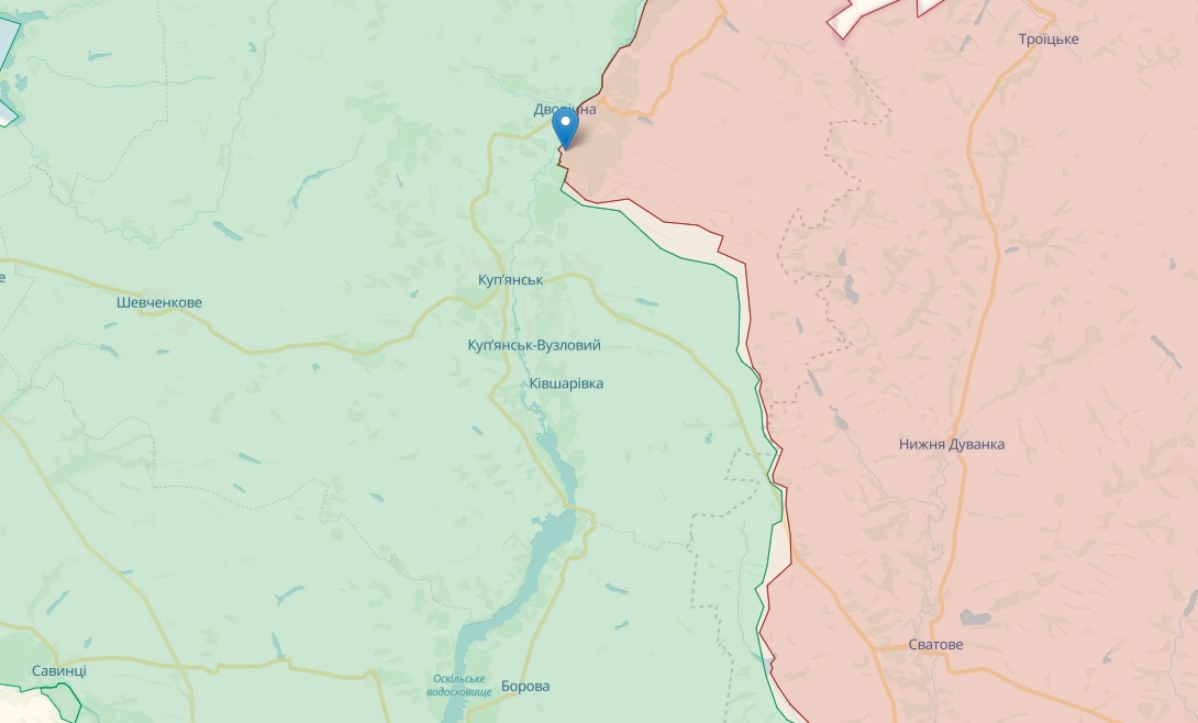 Мапа deepstatemap.live Генштаб: Під Бахмутом немає боїв, Росія завдає авіаударів по дорозі на Часів Яр – мапа