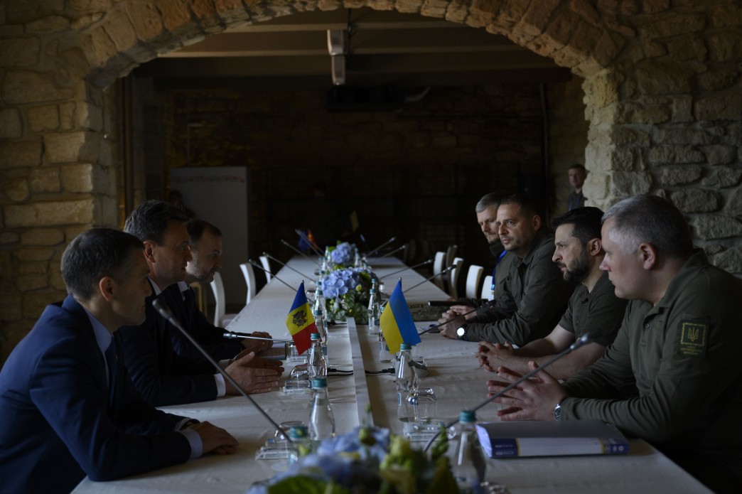 Візит Володимира Зеленського до Молдови (Фото: ОП)