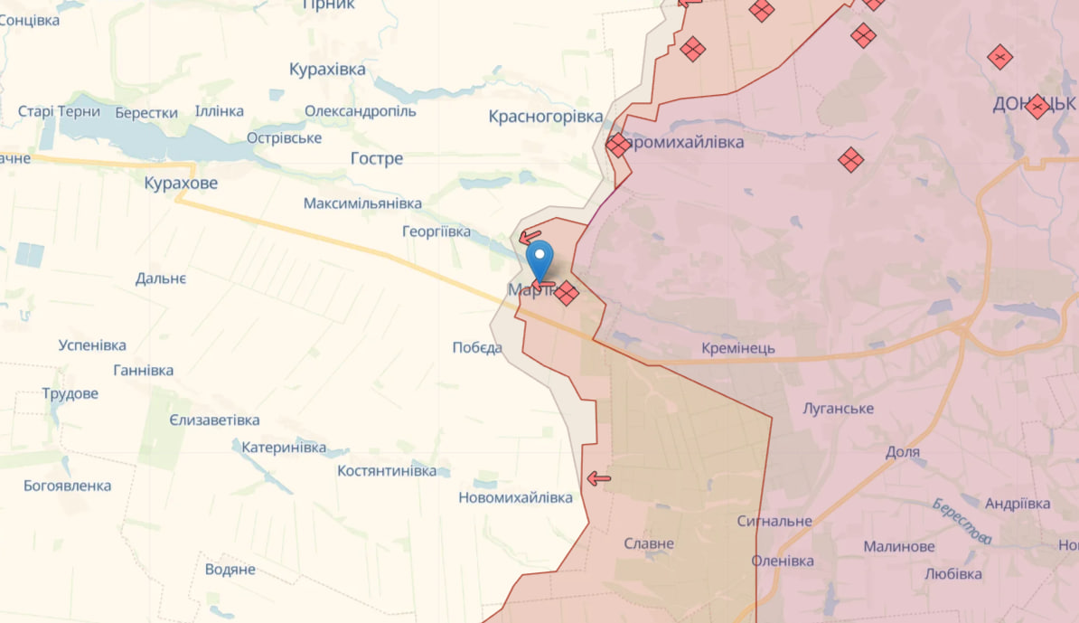 Карта: deepstate Карта: deepstate