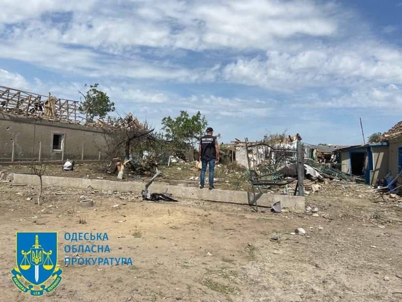 Фото: ОГП Нічний удар РФ по Одесі та області: вщент зруйновано будинки, поранені четверо дітей – фото