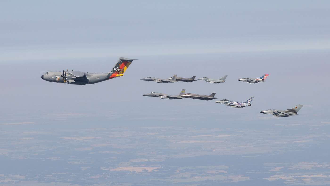 Air Defender 23. Як проходять найбільші в історії навчання Військово-повітряних сил НАТО – фото