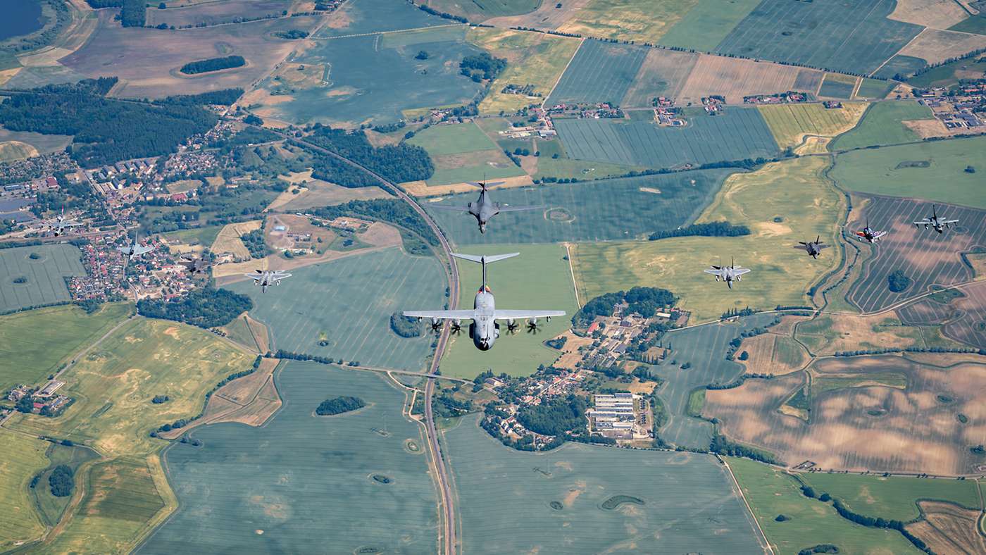 Air Defender 23. Як проходять найбільші в історії навчання Військово-повітряних сил НАТО – фото
