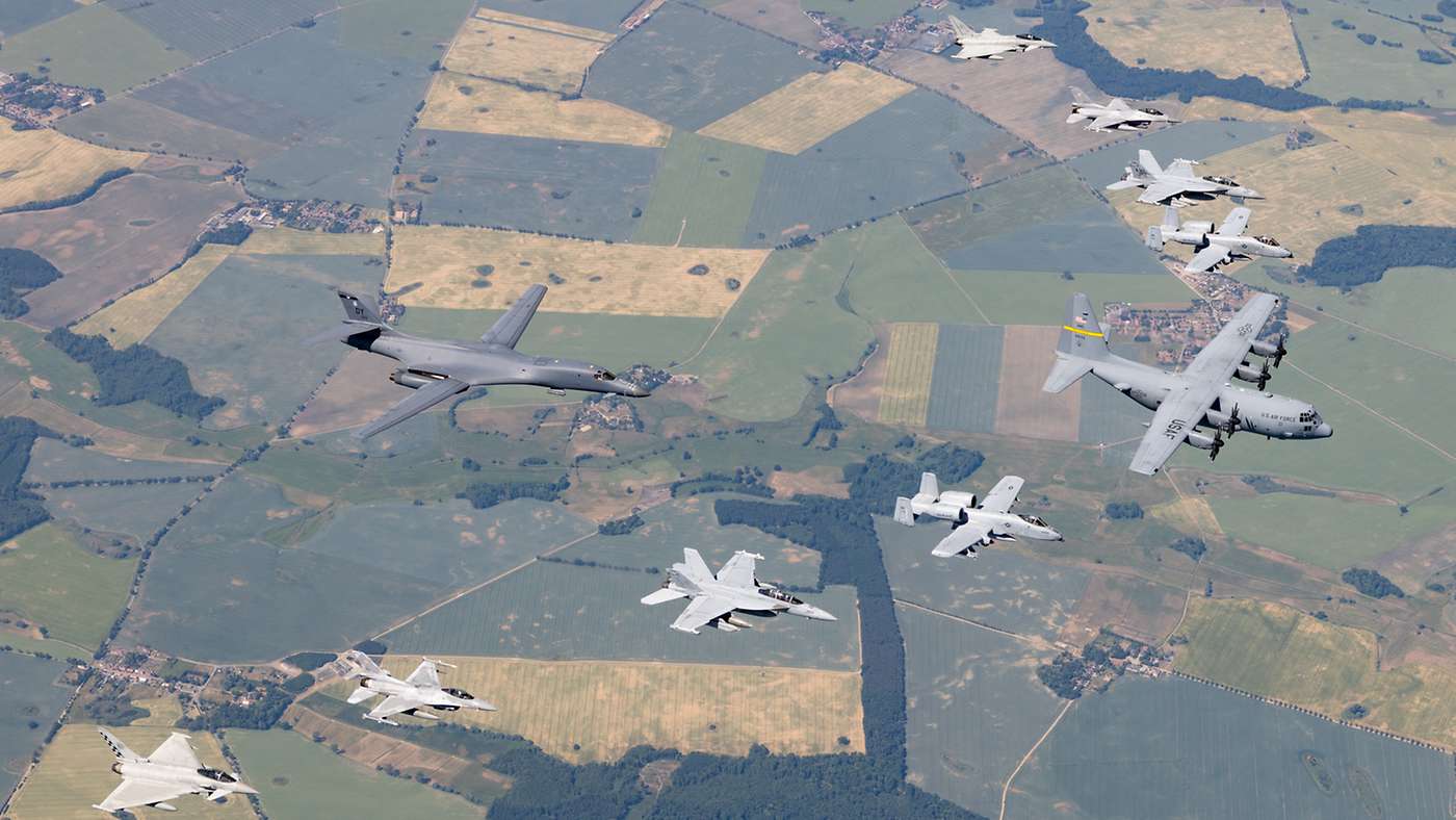 Air Defender 23. Як проходять найбільші в історії навчання Військово-повітряних сил НАТО – фото