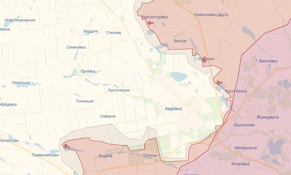 Генштаб: Окупанти безуспішно намагалися атакувати на трьох ділянках на Донбасі – карта