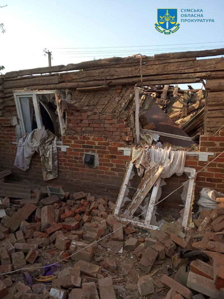 Фото: ОГП Окупанти обстріляли з артилерії Сумський район: є загиблі та поранені