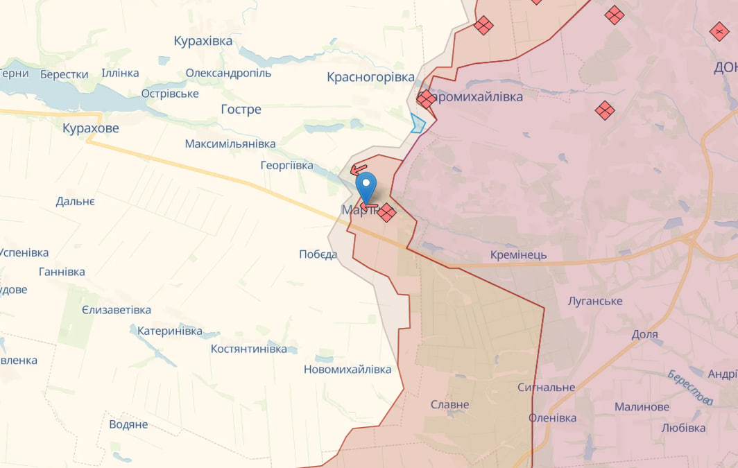 Карта: deepstate Карта: deepstate