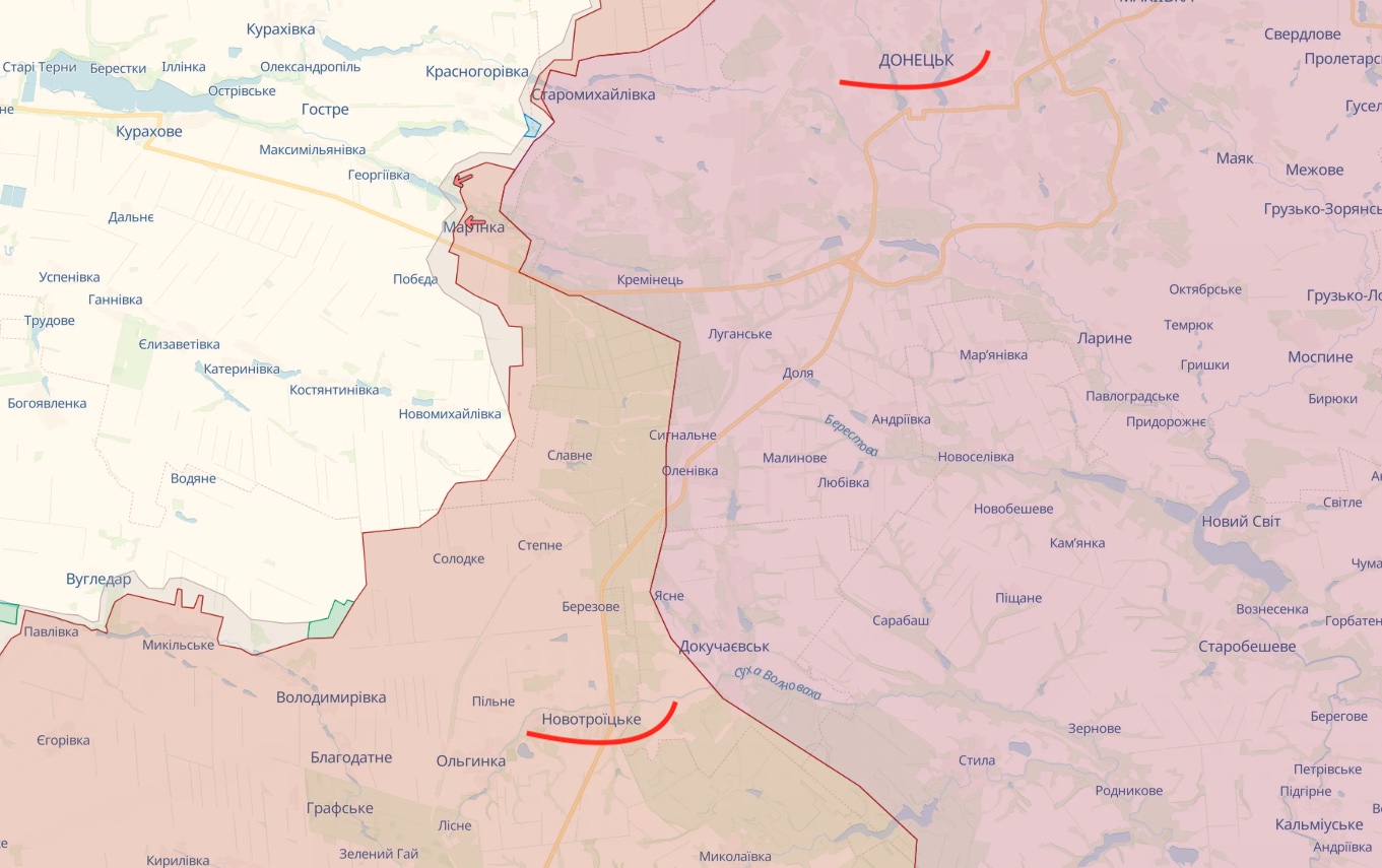 По окупантах у Донецьку та області завдали удару, можливо, авіабомбами JDAM – два відео