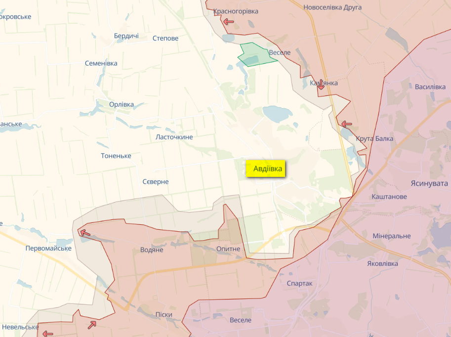 Карта: deepstatemap.live Генштаб заявил о тяжелых боях на трех направлениях на востоке – карта