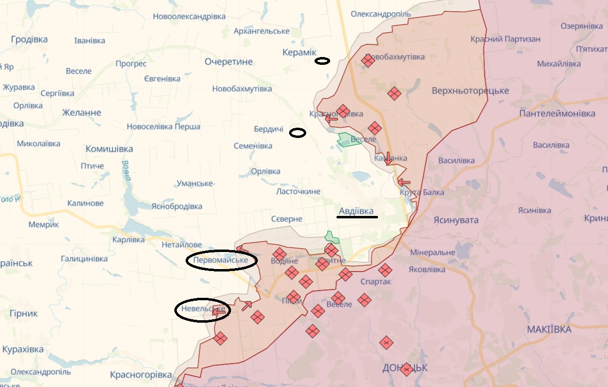 ЗСУ рухаються в бік Мелітополя і Бердянська, РФ безуспішно штурмує на сході – мапа